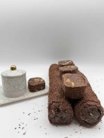 Lokum mit Brownie & Haselnuss