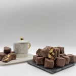 Lokum mit Granatapfel-Pistazien-Schokolade