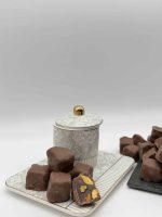 Lokum mit Granatapfel-Pistazien-Schokolade – Bild 4