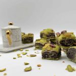 Baklava Lokum mit Pistazien & Schokolade
