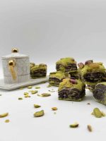 Baklava Lokum mit Pistazien & Schokolade