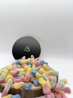 Neon Würmer vegetarische Candy