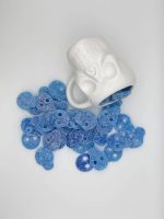 Totenköpfe Blau Sauer vegetarische  Candy – Bild 3