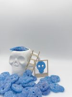 Totenköpfe Blau Sauer vegetarische  Candy – Bild 4